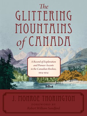 cover image of The Glittering Mountains of Canada